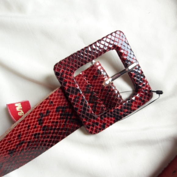 Free people aston snake bite leather belt - Picture 3 of 5